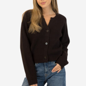 Belle Cardigan - Chocolate