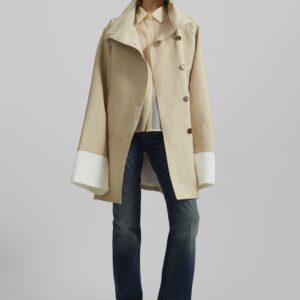 Alberta Short Trench - Beige