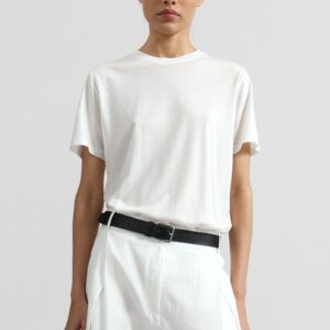 Amal Fluid Tee - White