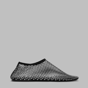 Christopher Esber Minette Crystal Flats - Black