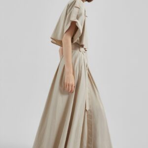 Everset Trench Dress - Beige