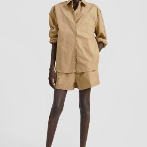 Lui Organic Cotton Shirt - Sahara