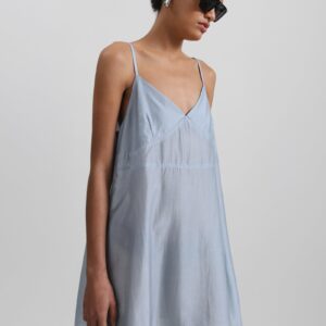 Noli Slip Mini Dress - Dusty Blue