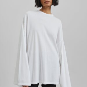 Rio Oversized Sleeve Tee - White