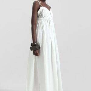 The Garment Kirsten Crochet Dress - White