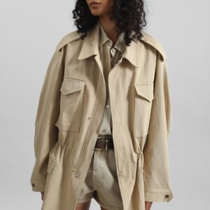 Toran Cargo Jacket - Beige