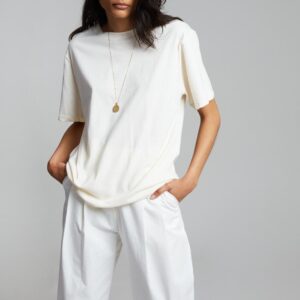 Lilou Simple Tee - Beige